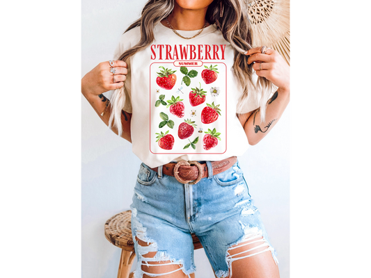 Strawberry Summer Graphic Tee