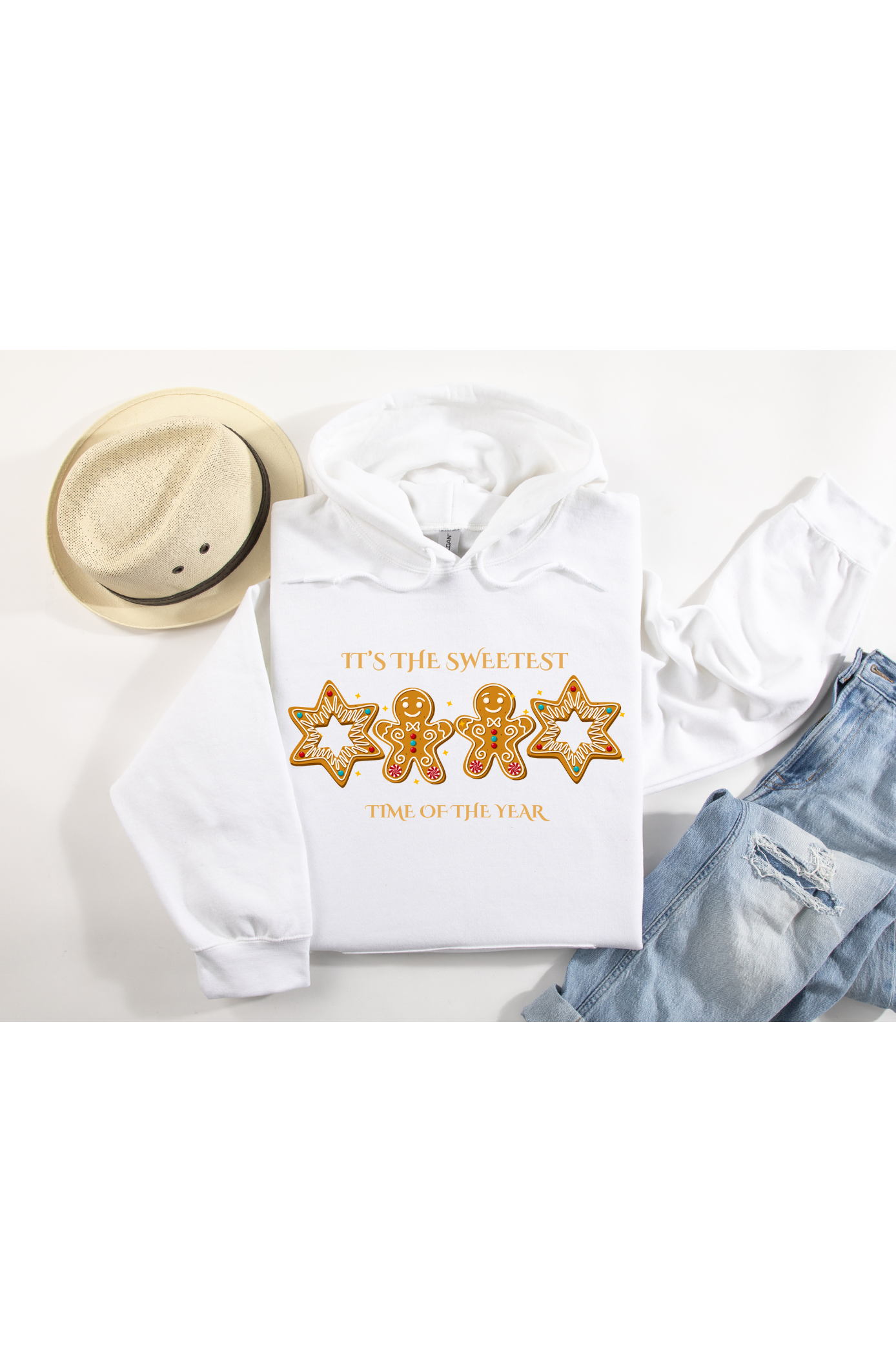 Gingerbread Cookie Holiday Hoodie