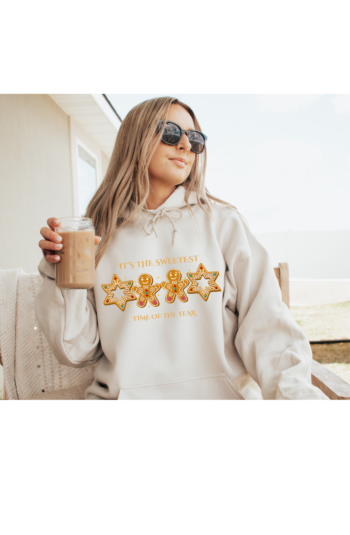 Gingerbread Cookie Holiday Hoodie