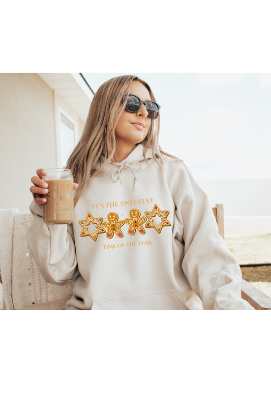 Gingerbread Cookie Holiday Hoodie