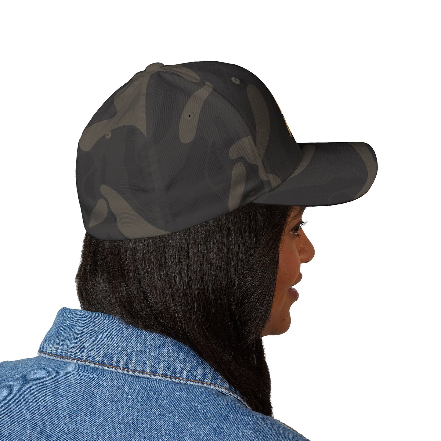 (Camo) Faith Over Fear - Embroidered Cap